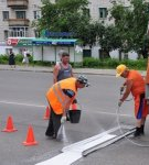 Caractéristiques et types de peintures de marquage routier, évaluation de la marque et application