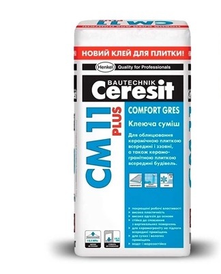 Colle à carrelage Ceresit CM-11 Plus, 25kg