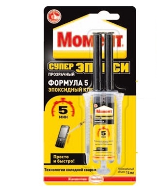 Tweecomponenten epoxylijm "Moment Super Epoxy Formula 5"