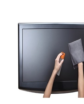 Natte reinigingsdoekjes speciaal ontworpen voor lcd-tv's