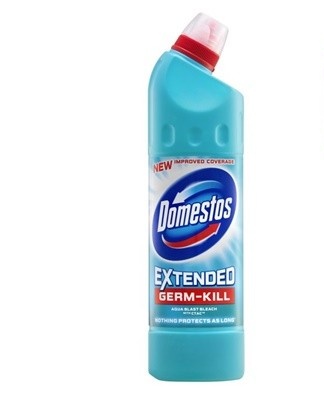 Domestos reinigingsgel heeft een desinfecterende werking en helpt de schimmel effectief te elimineren.