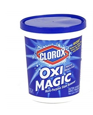 Oxi Magic Stain Remover wordt gebruikt volgens de algemene principes voor het verwijderen van tomatenvlekken