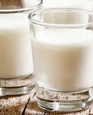 kefir in een glas