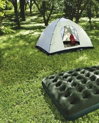 matras en tent