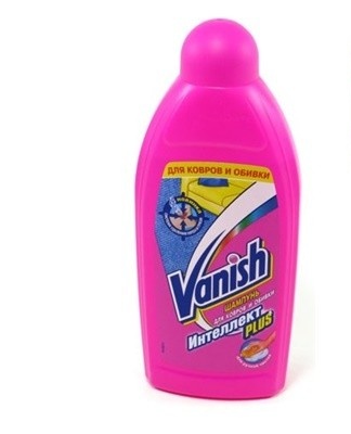 Met "Vanish" is het toegestaan ​​om donsjacks, jassen, wollen kleding te wassen.