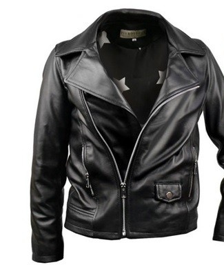 Veste de cuir