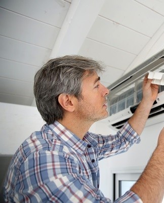 boîtier de climatiseur