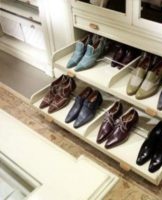 Le meilleur système de rangement de chaussures pour la maison et les règles d'organisation