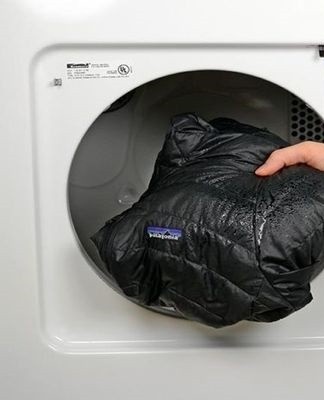 Instructies voor het wassen van een donsjack in een wasmachine