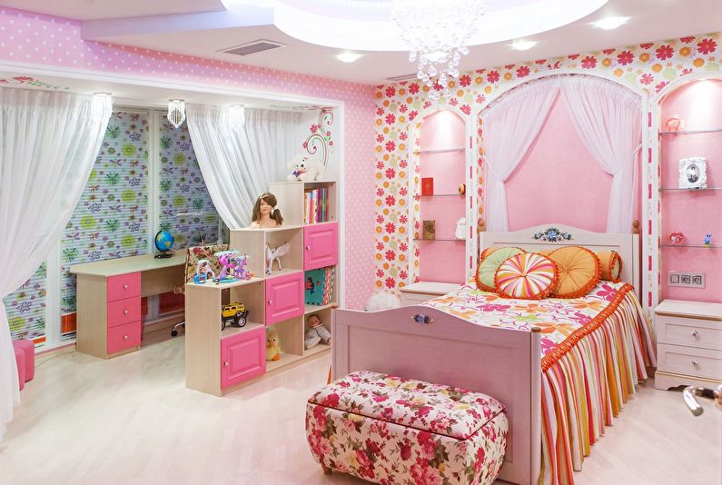 roze slaapkamer