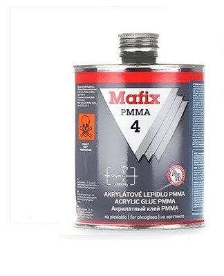 Aanpassing van de montagelijm: Mafix Plast VP 5318.