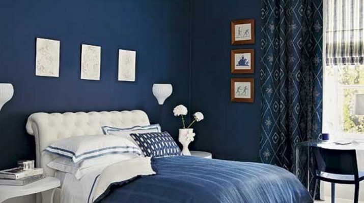 chambre bleue