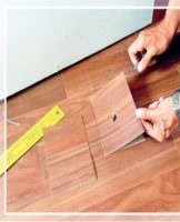 Instructions sur la façon de réparer un trou dans le linoléum de vos propres mains à la maison