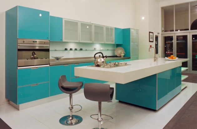 cuisine turquoise