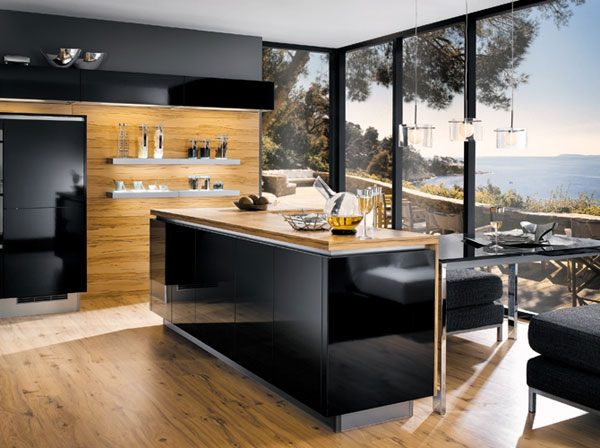 cuisines avec îlot design Moderne