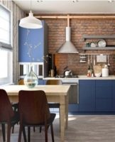 Idées de règles de conception de cuisine et de décoration de chambre de style loft, exemples de solutions