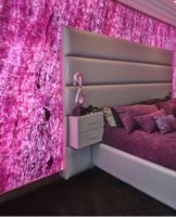 Idées d'aménagement intérieur d'une chambre de couleur lilas et règles de combinaison des tons