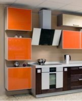 Règles pour combiner les nuances d'orange à l'intérieur de la cuisine et choisir la meilleure couleur pour le design