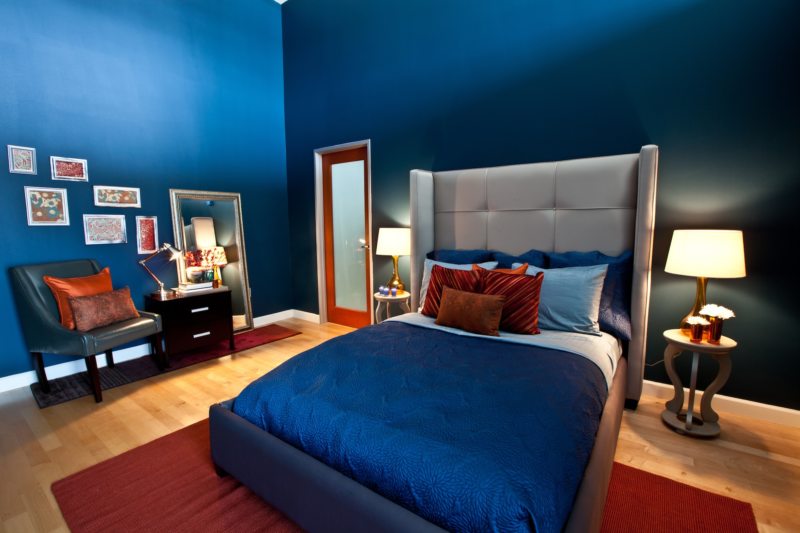 blauwe kamer