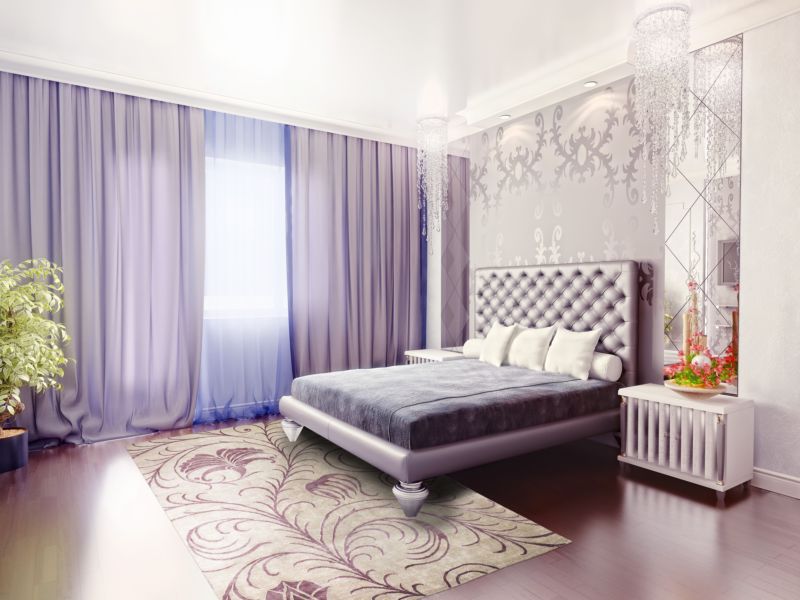 chambre lilas