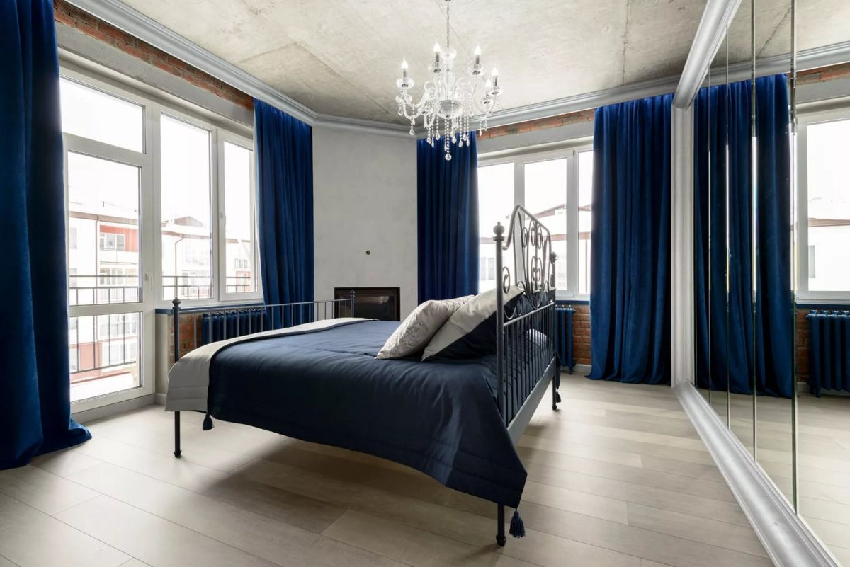 chambre bleue