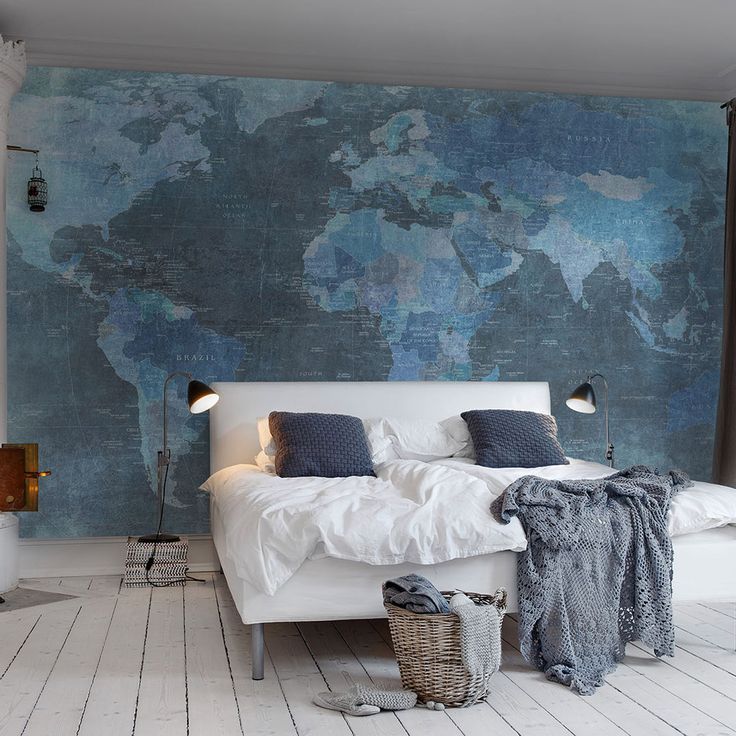 chambre bleue