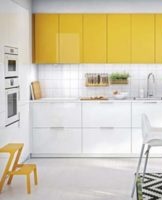 La combinaison de couleurs pour une cuisine jaune et comment choisir un design, règles de design