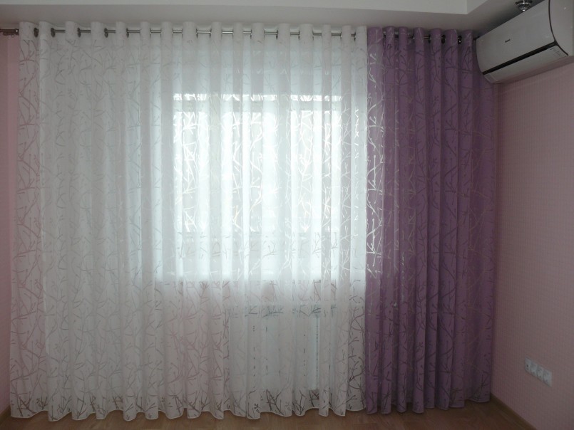 Tulle dans la chambre