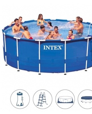 Pour réparer votre piscine Intex, utilisez le kit de réparation dédié.