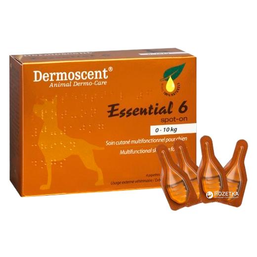 Essentiële 6 plek op dermoscent