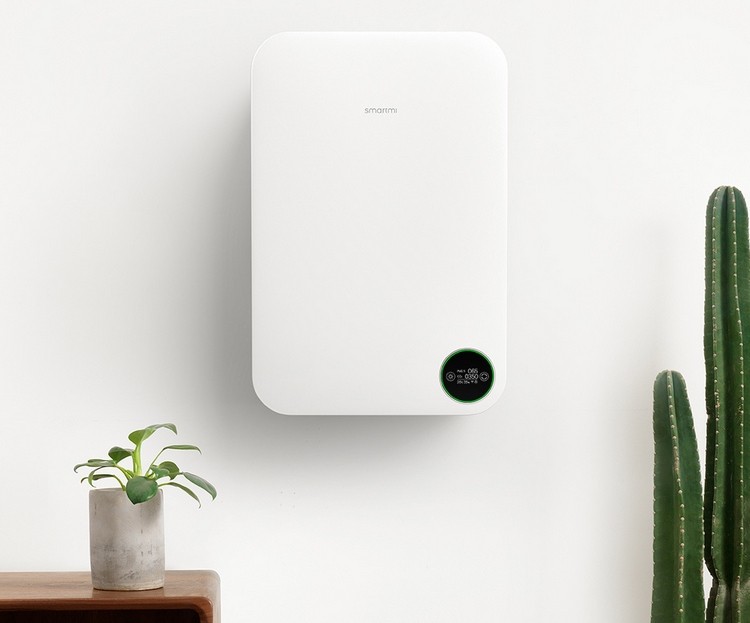 Système d'air frais Xiaomi Smartmi fixé au mur