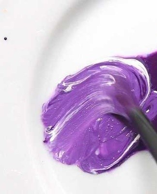 peinture violette