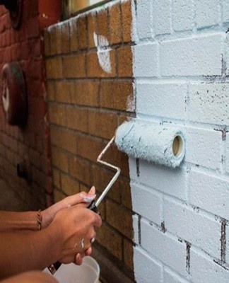 peinture sur béton