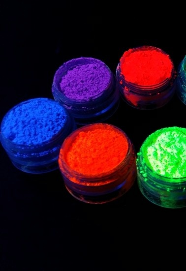 Poudre fluorescente