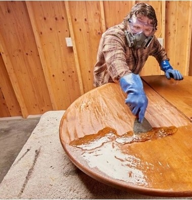 Het beste en hoe je een houten tafel met je eigen handen schildert, technologie